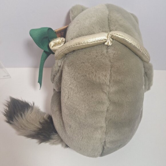 Sammy Raccoon Holiday Dakin Plush Lou Rankin Friends Christmas French Horn - Picture 13 of 16